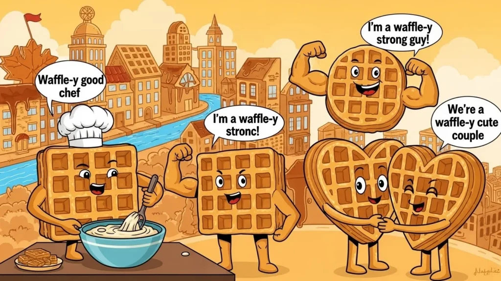 waffle puns