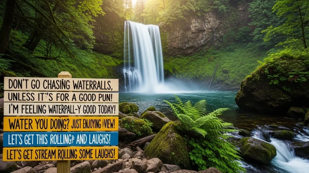 waterfall puns