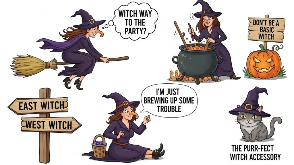 witch puns