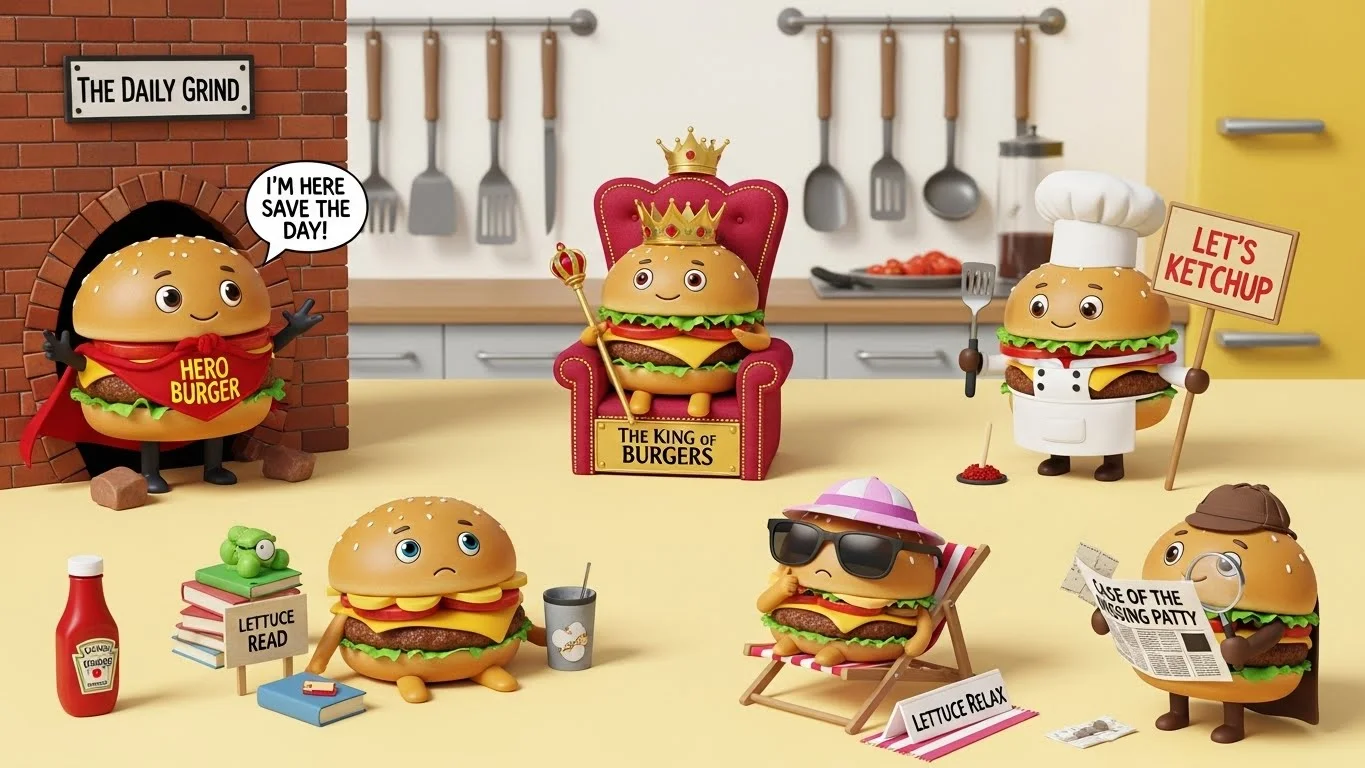 Clean & Family-Safe Burger Jokes for All Ages