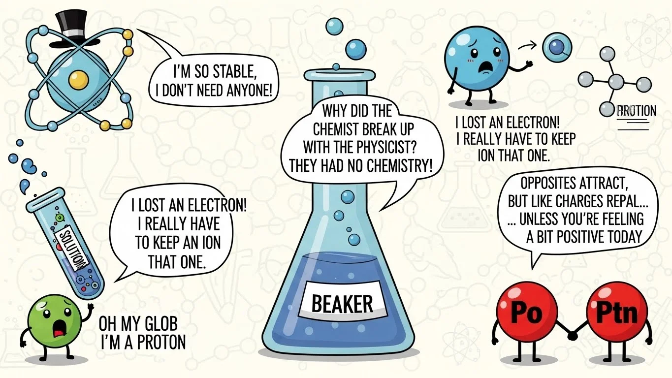 Witty Chemistry Puns That Slay on Social Media
