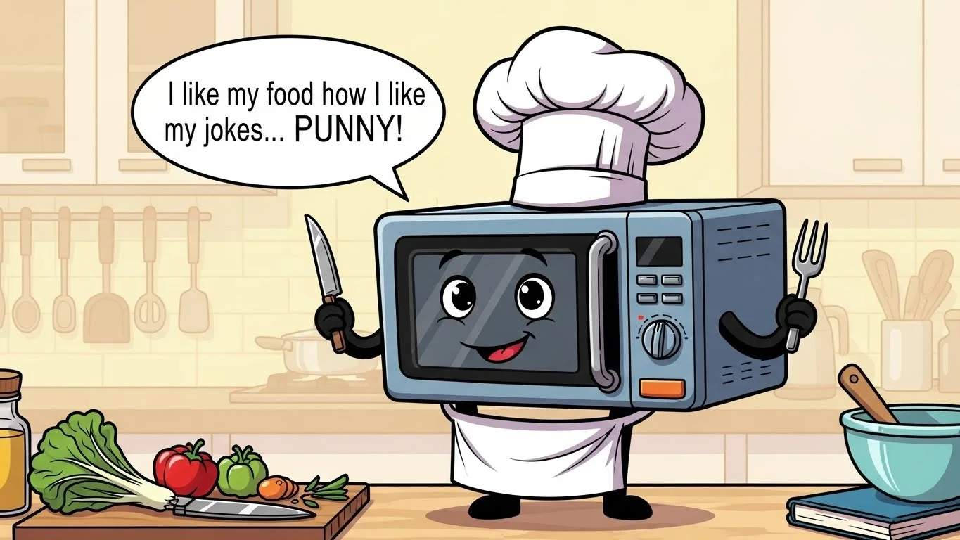 Witty Microwave Puns That Slay on Social Media