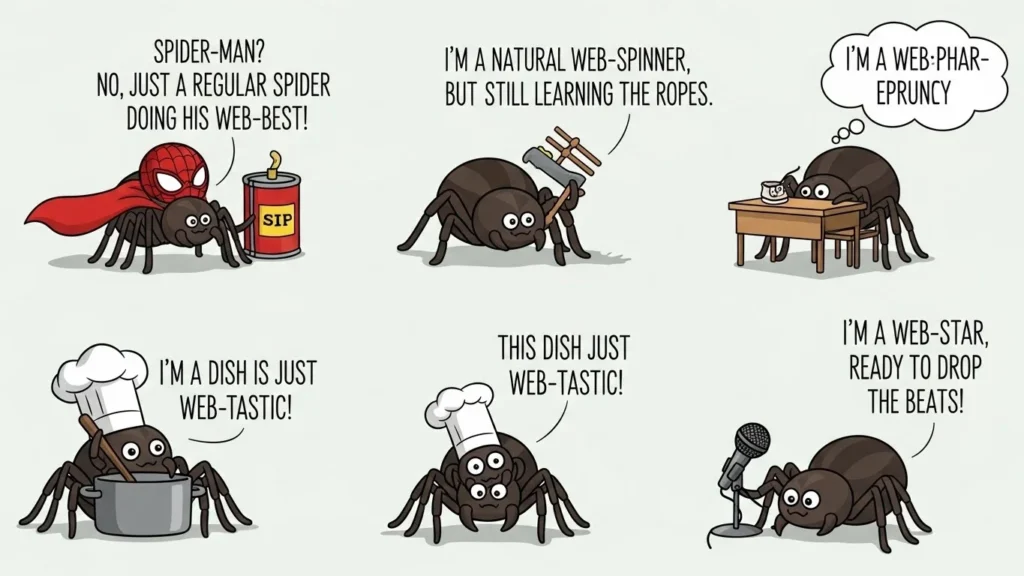spider puns