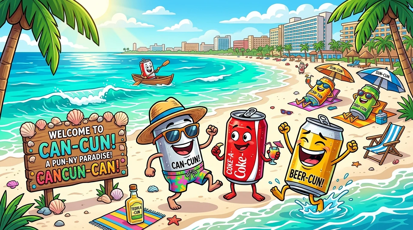 Cancun Puns Reddit Style