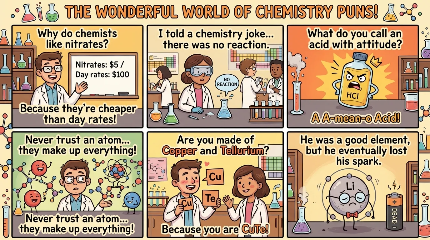 Chemistry Jokes Flirt