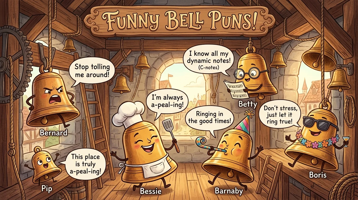 Clever Bell Wordplay for Instagram