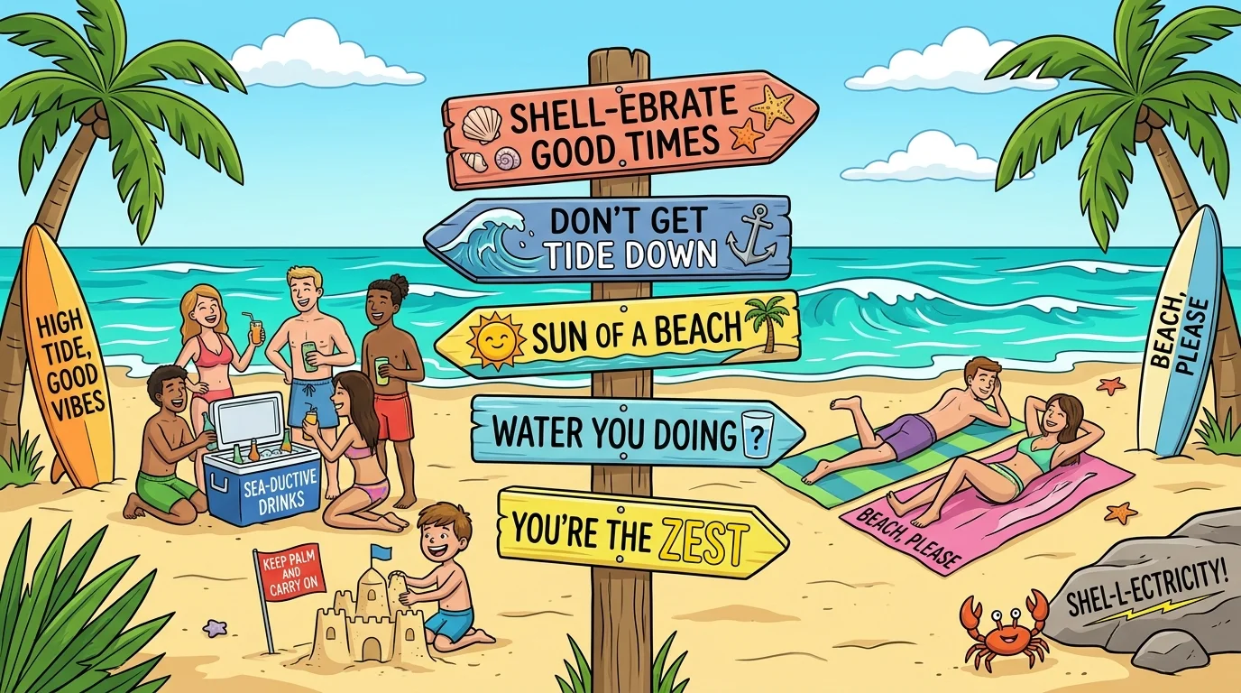 Famous Sayings With a Beach Twist
