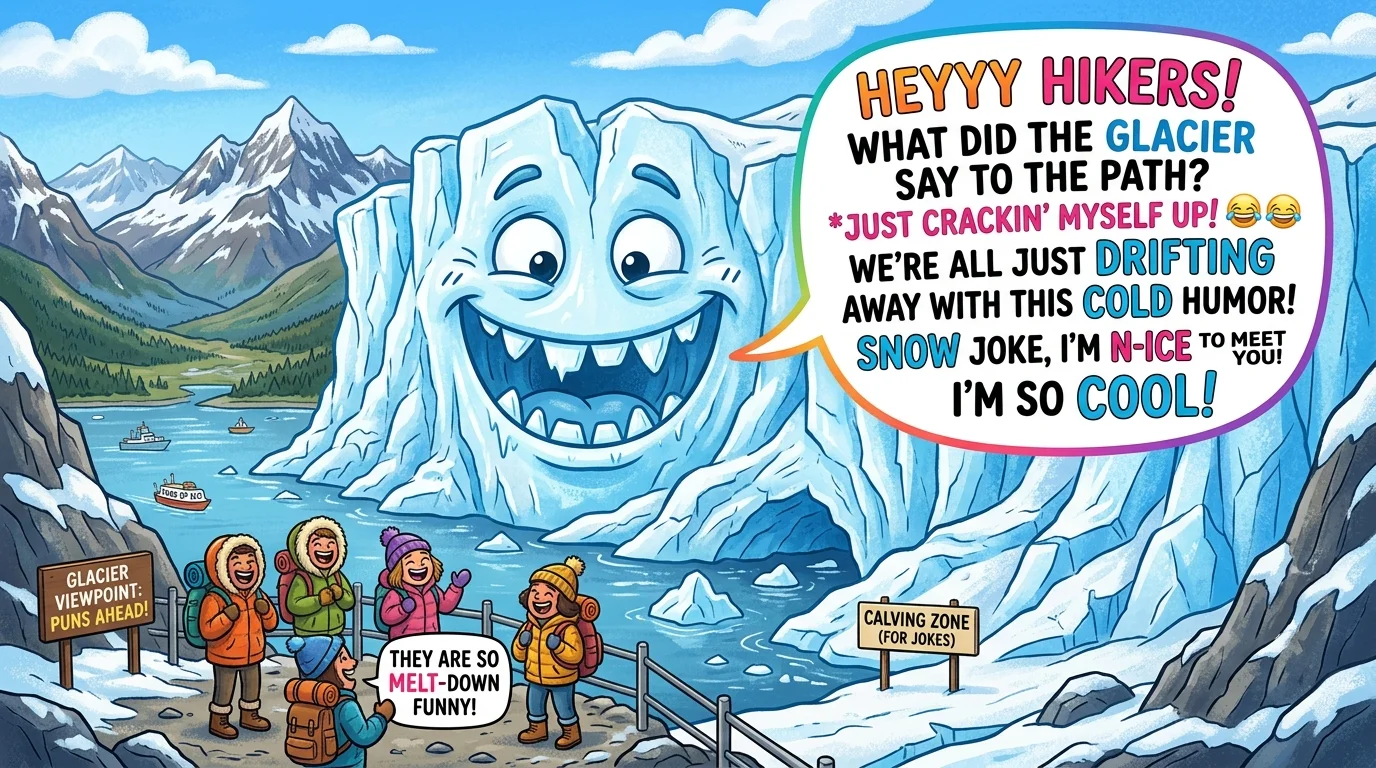 Glacier Puns One Liners