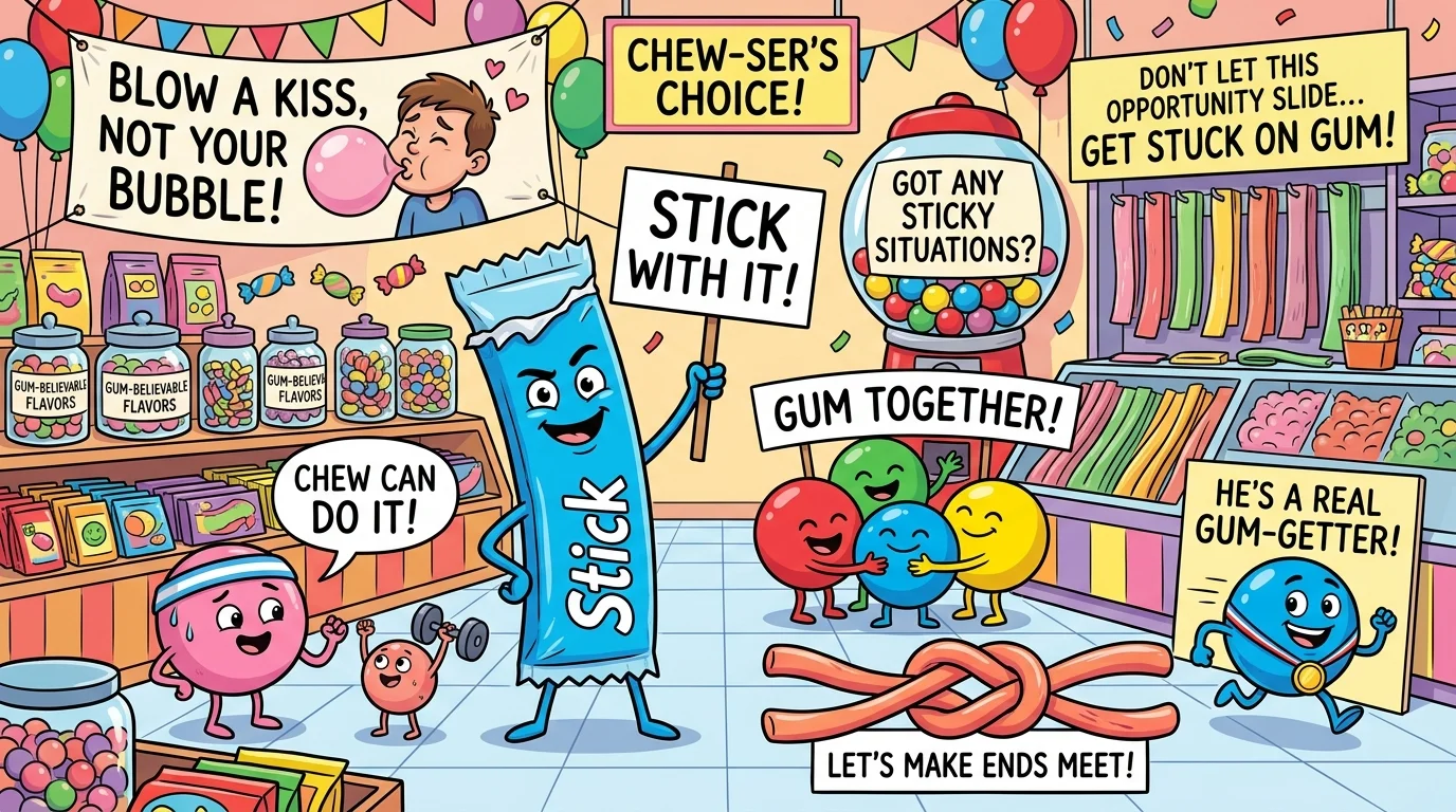 Gum Puns One Liners