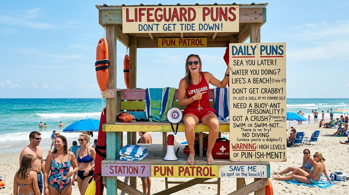 Lifeguard Puns One Liners
