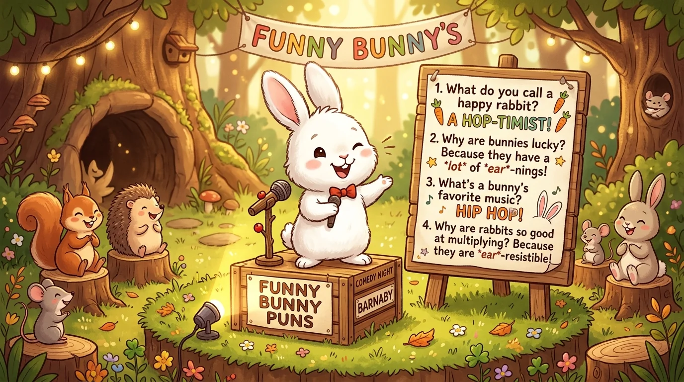 Short Bunny Puns