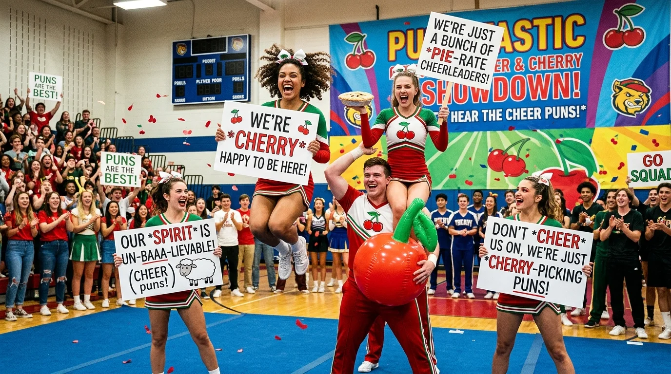 Short Cheer Puns