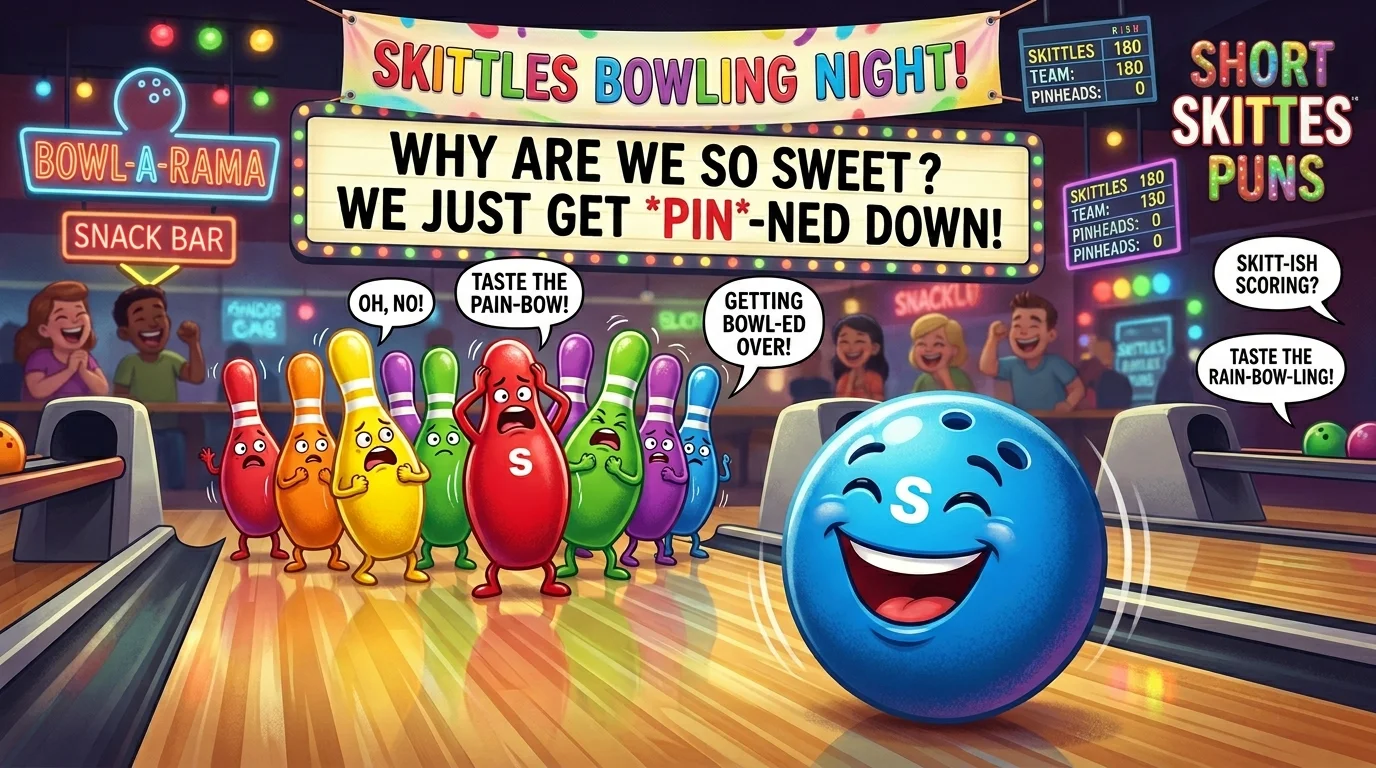 Skittles Puns One Liners