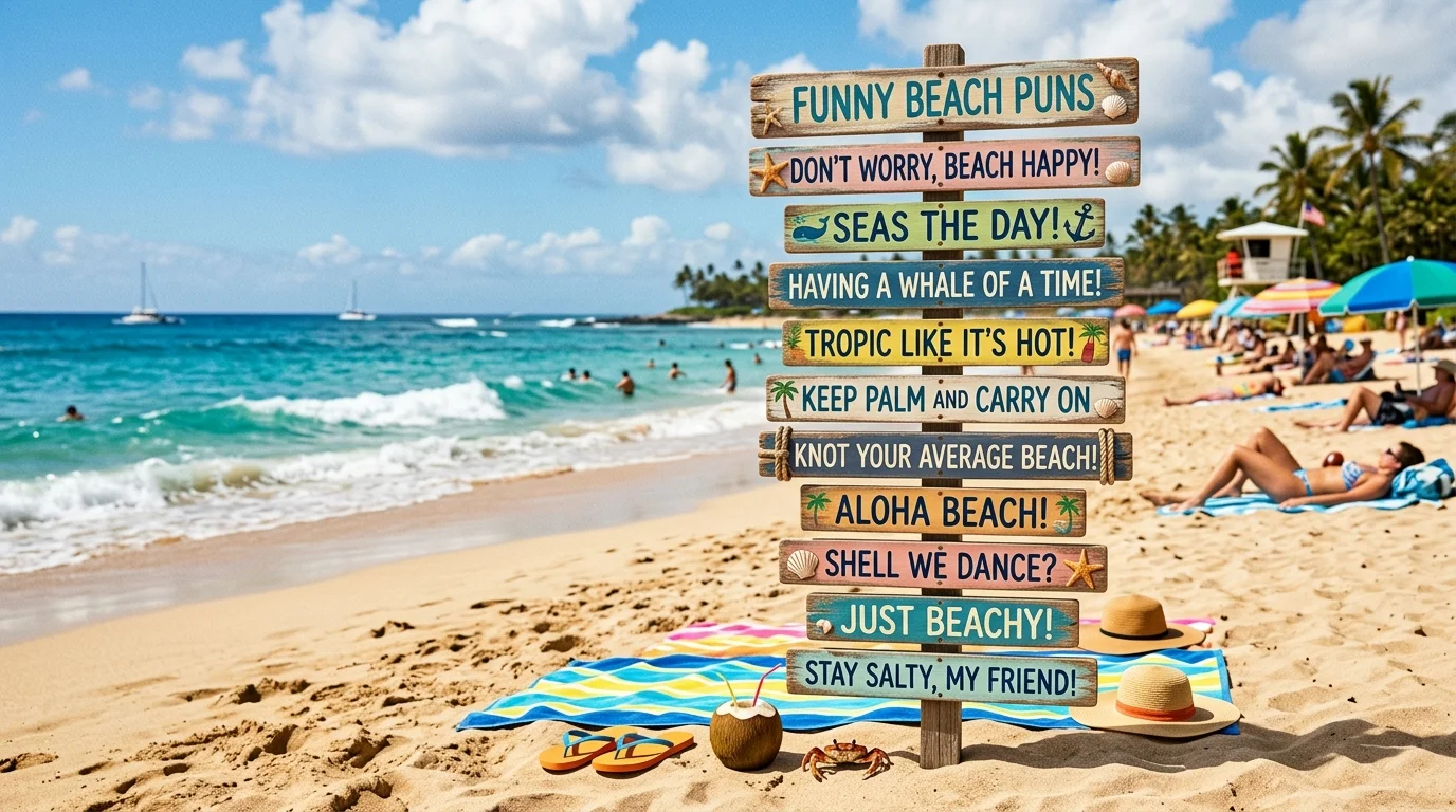Snappy Beach One-Liner Jokes