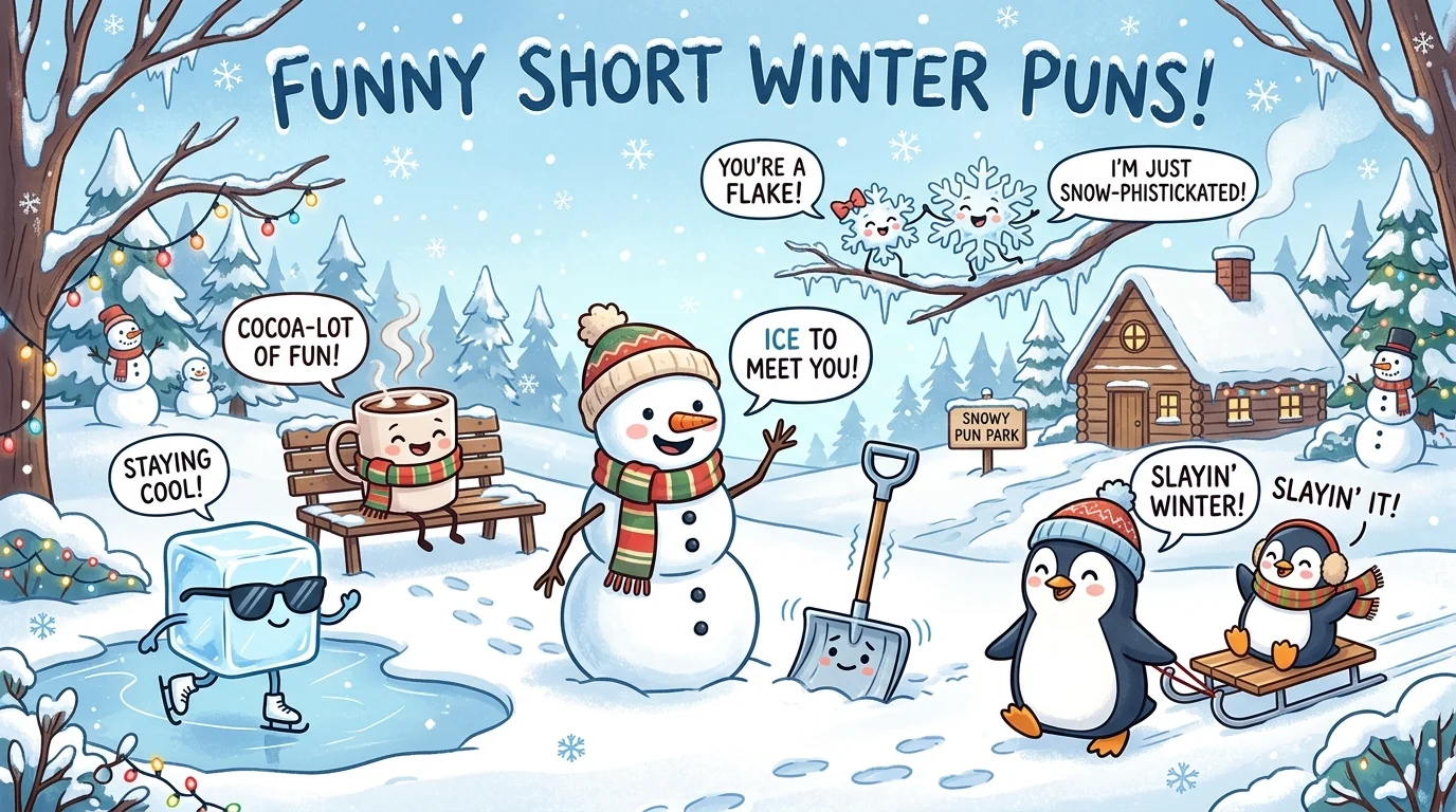 winter puns