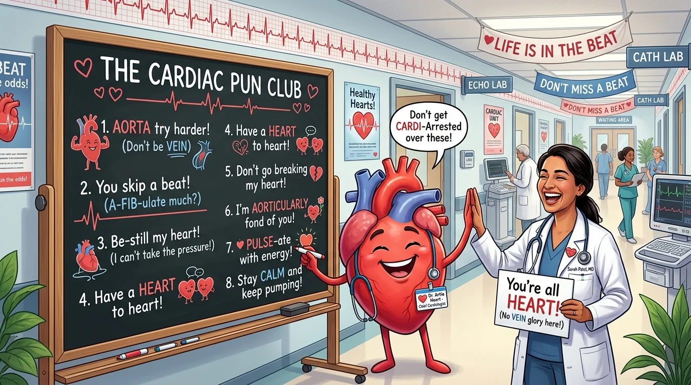 Cardiac Puns One Liners