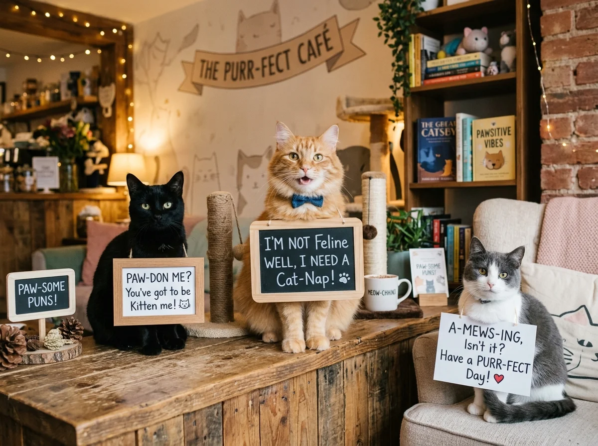 Cat Puns Reddit Style