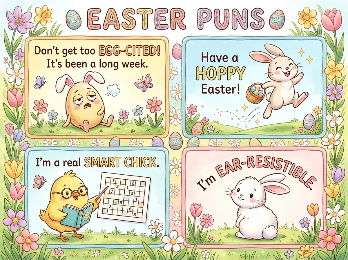 Epic & Share-Worthy Easter Puns for Every Mood