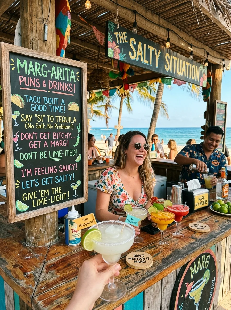 Margarita Puns One Liners