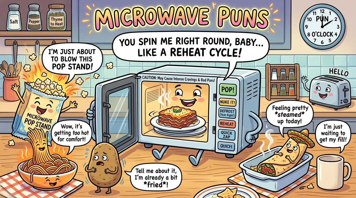 Microwave Puns One Liners