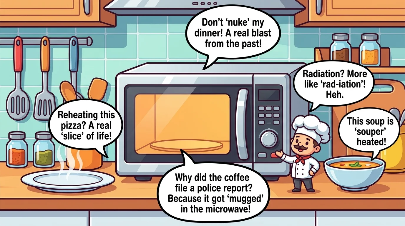 The Best Microwave Jokes & Wordplays Ever
