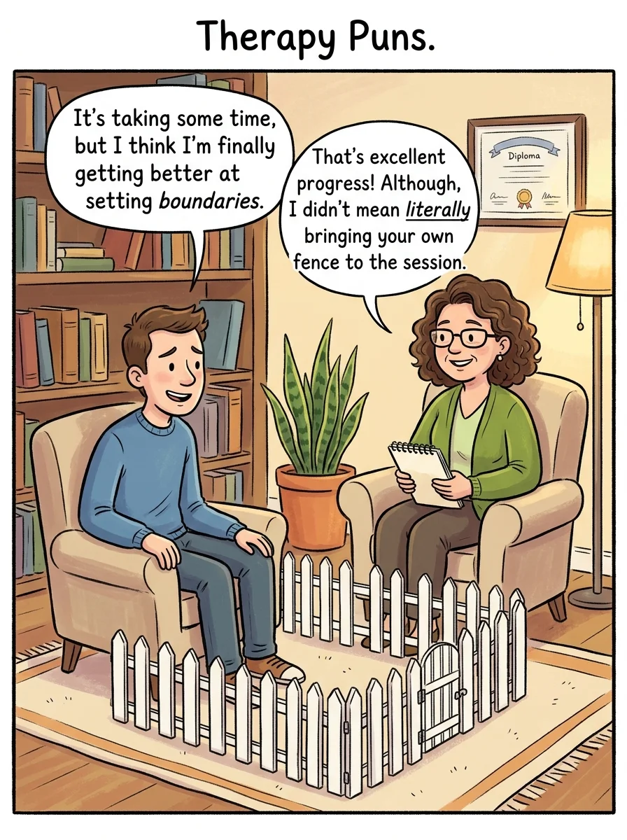 Therapy Puns Reddit Style