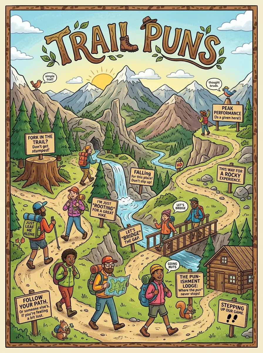 Trail Puns One Liners