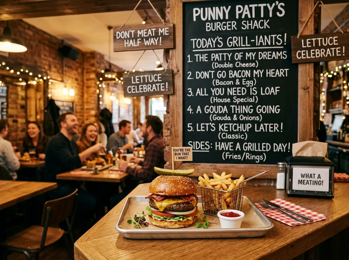 Burger Puns One Liners