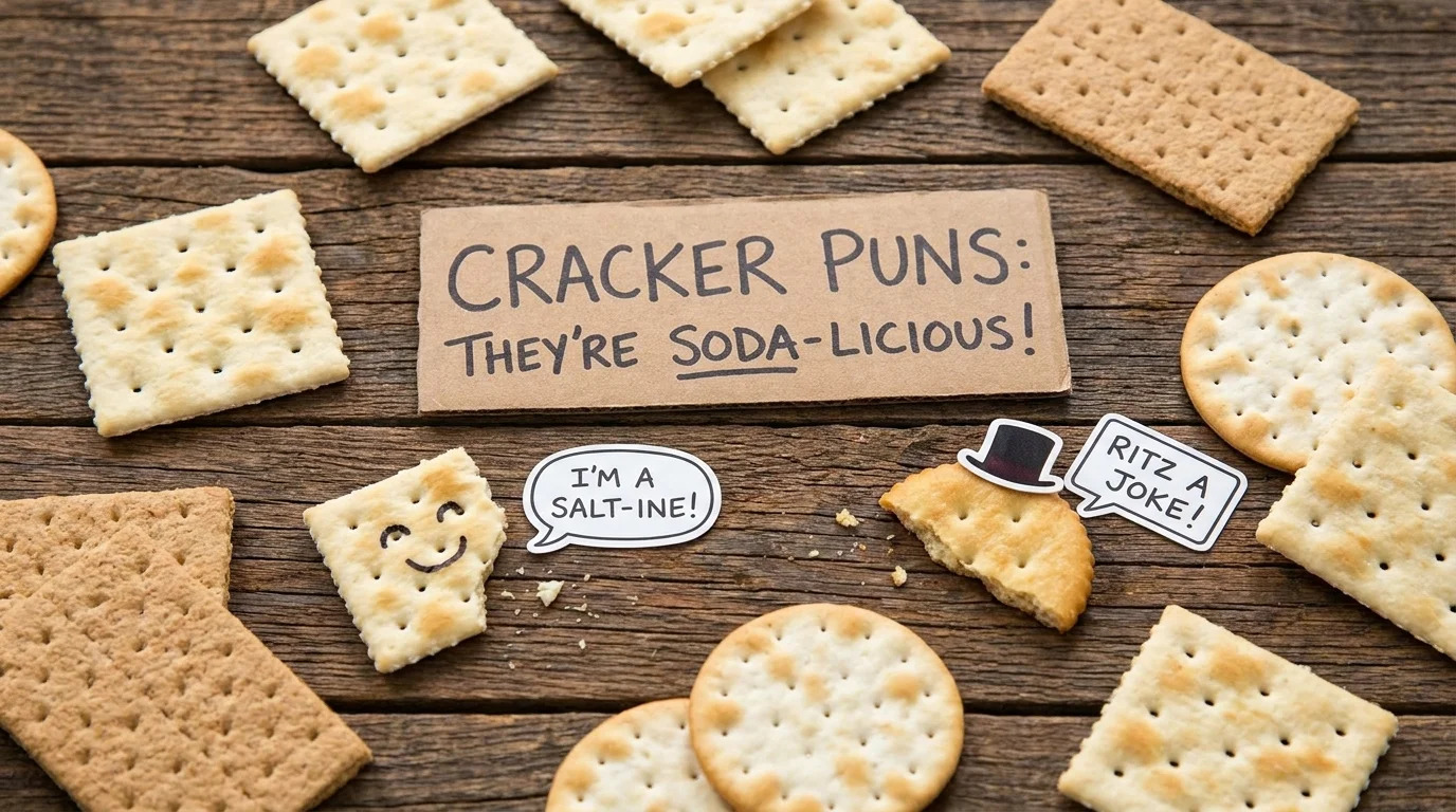 Cracker Puns One Liners