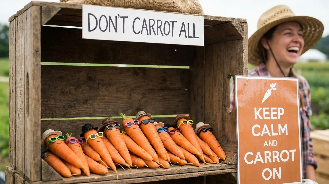 Cute Carrot Puns
