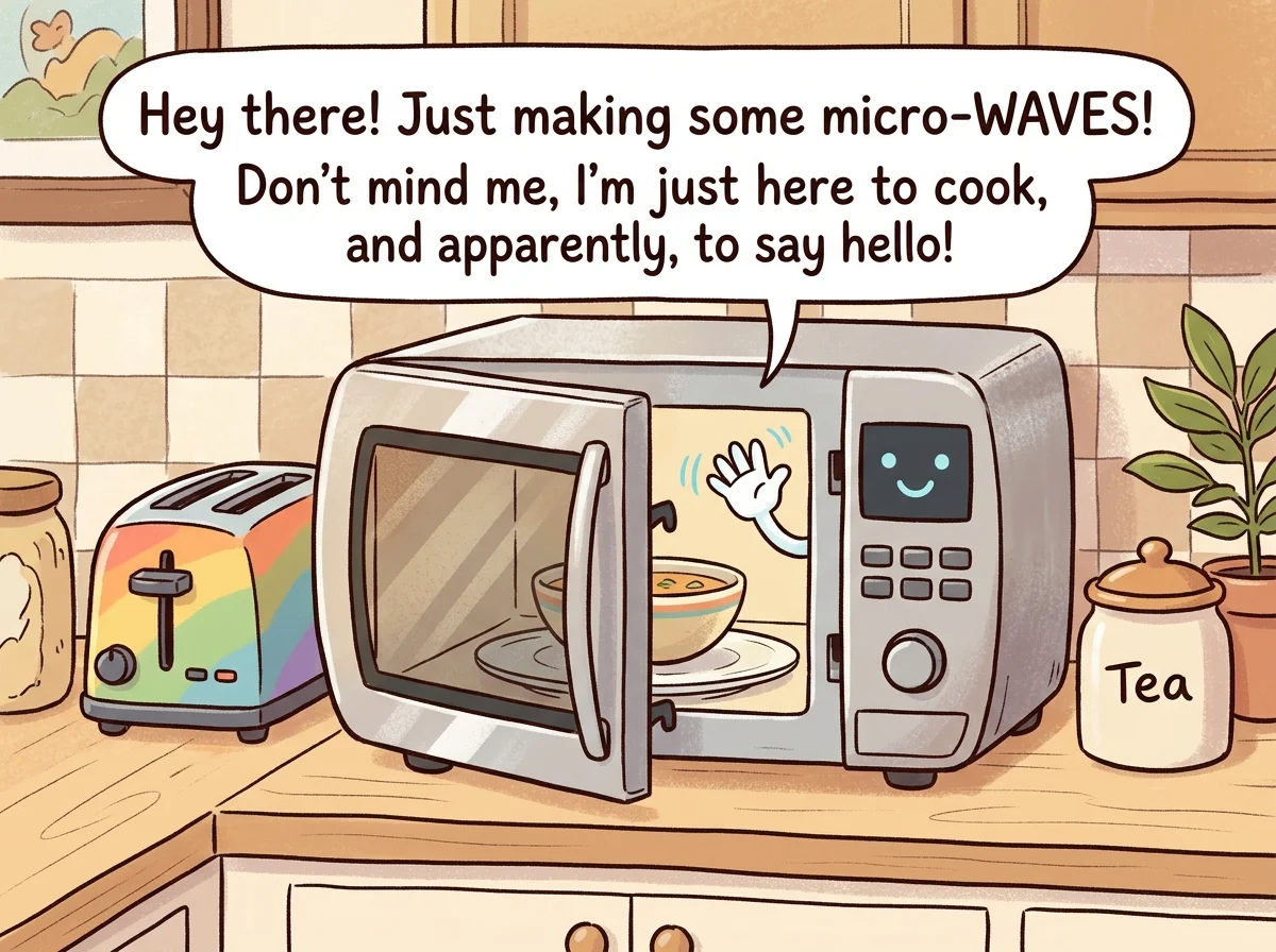 Cute Microwave Puns