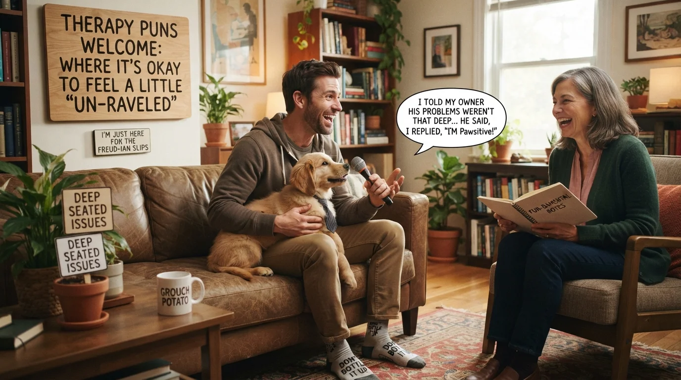 Dark Therapy Jokes (Lighthearted)