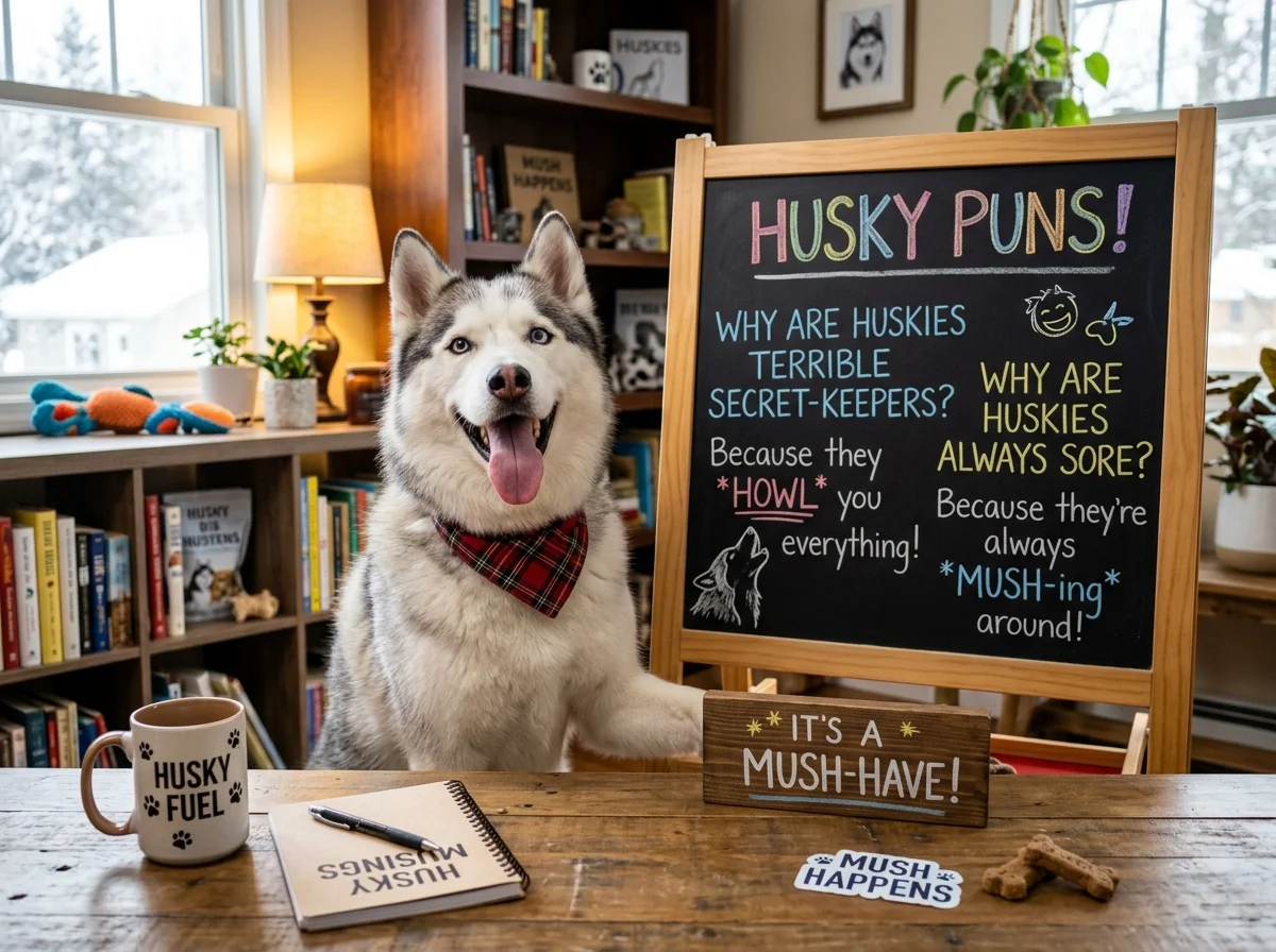 Husky Puns One Liners