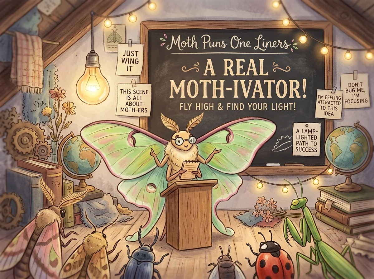 Moth Jokes for Adults