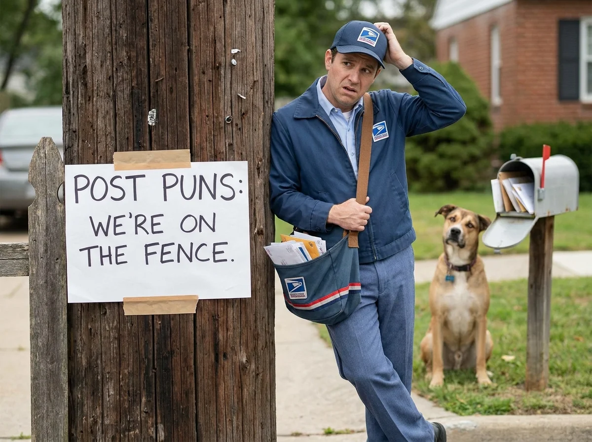 Post Office Puns (Clean & Playful)