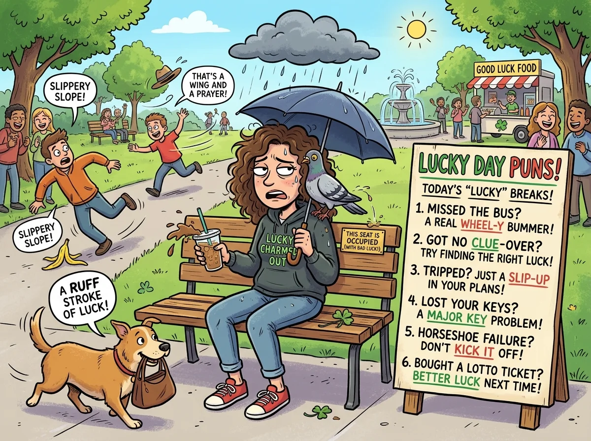 Quick & Short Luck Puns for Fast Laughs