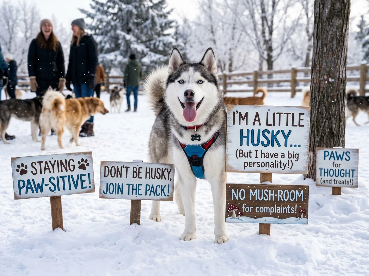 Snappy Husky One-Liner Jokes