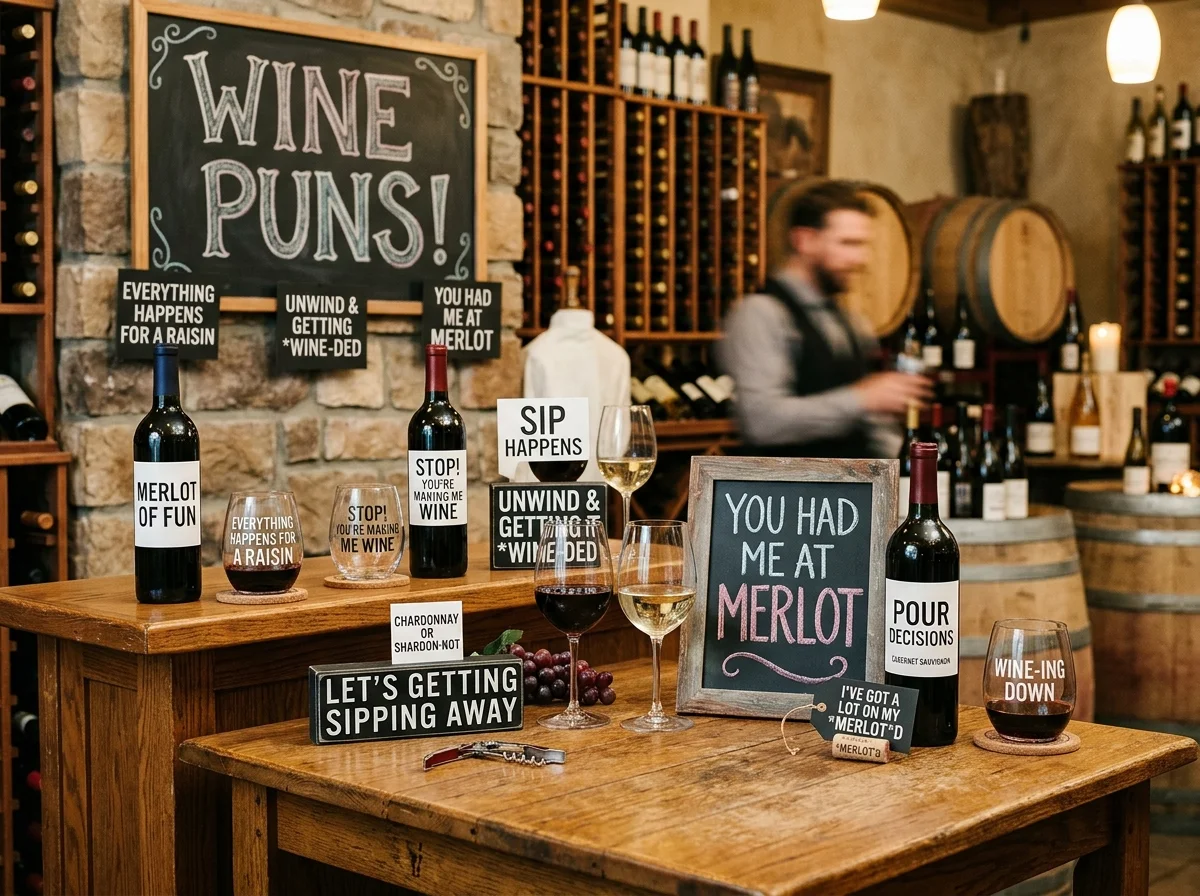Wine Puns One Liners