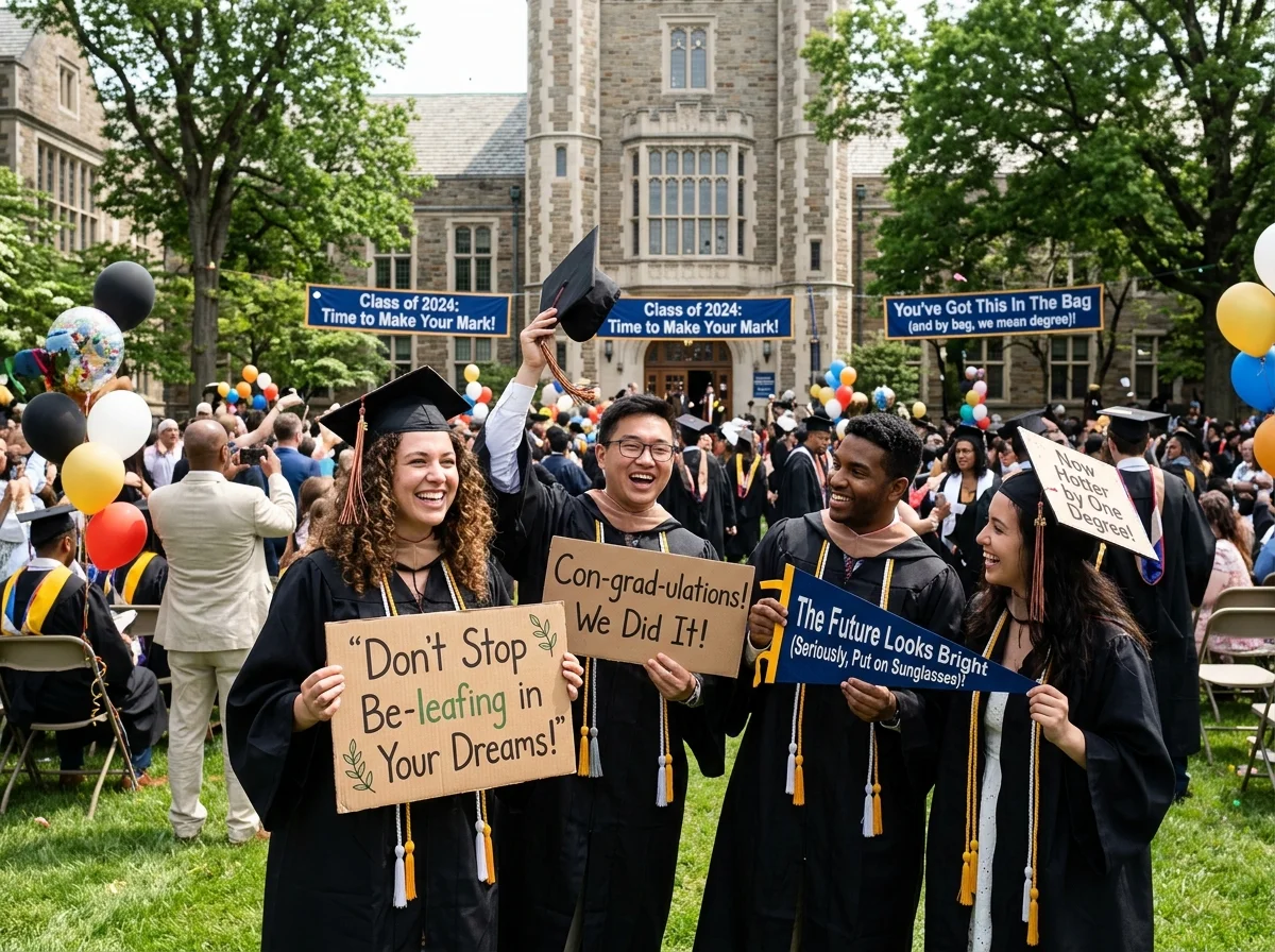 Witty Graduation Puns That Slay on Social Media