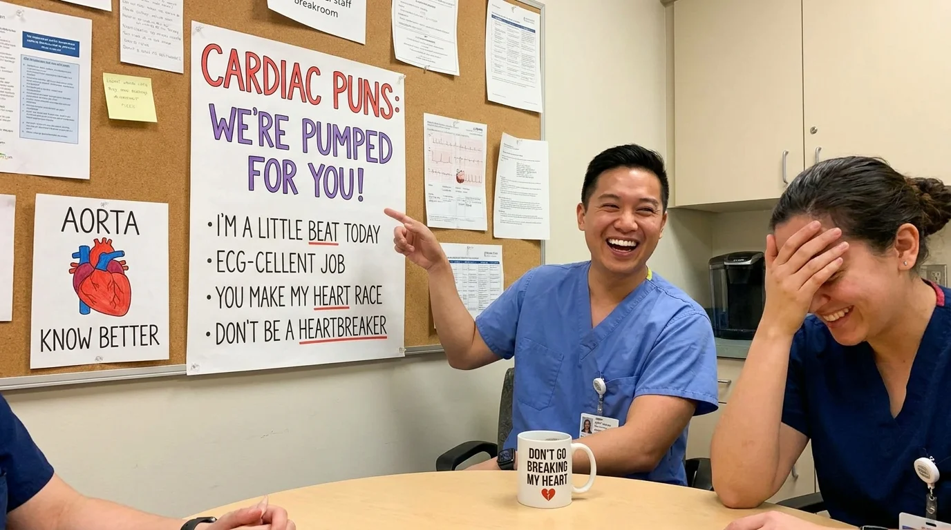 Cardiac Puns for Instagram