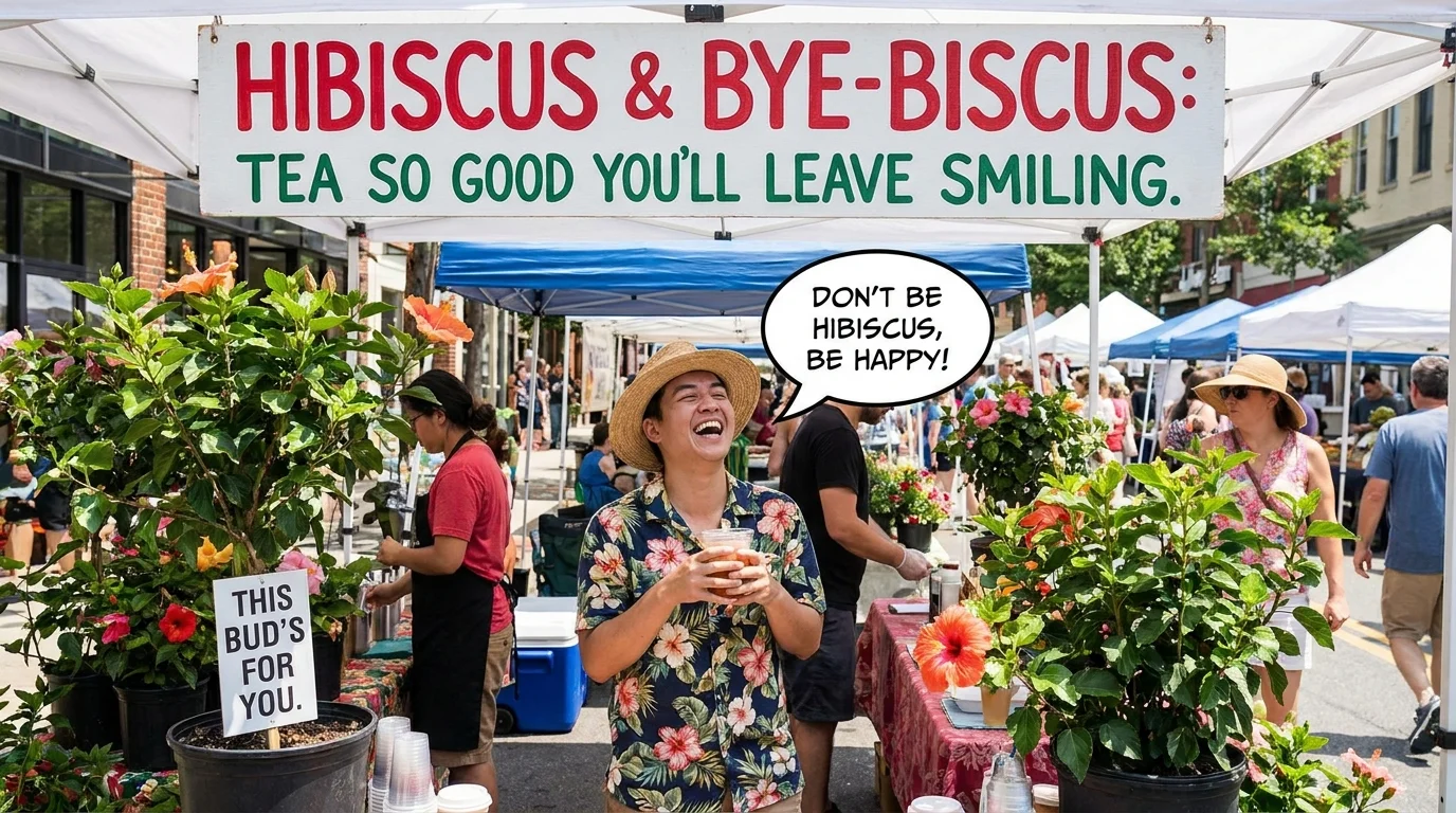 Hibiscus Puns One Liners