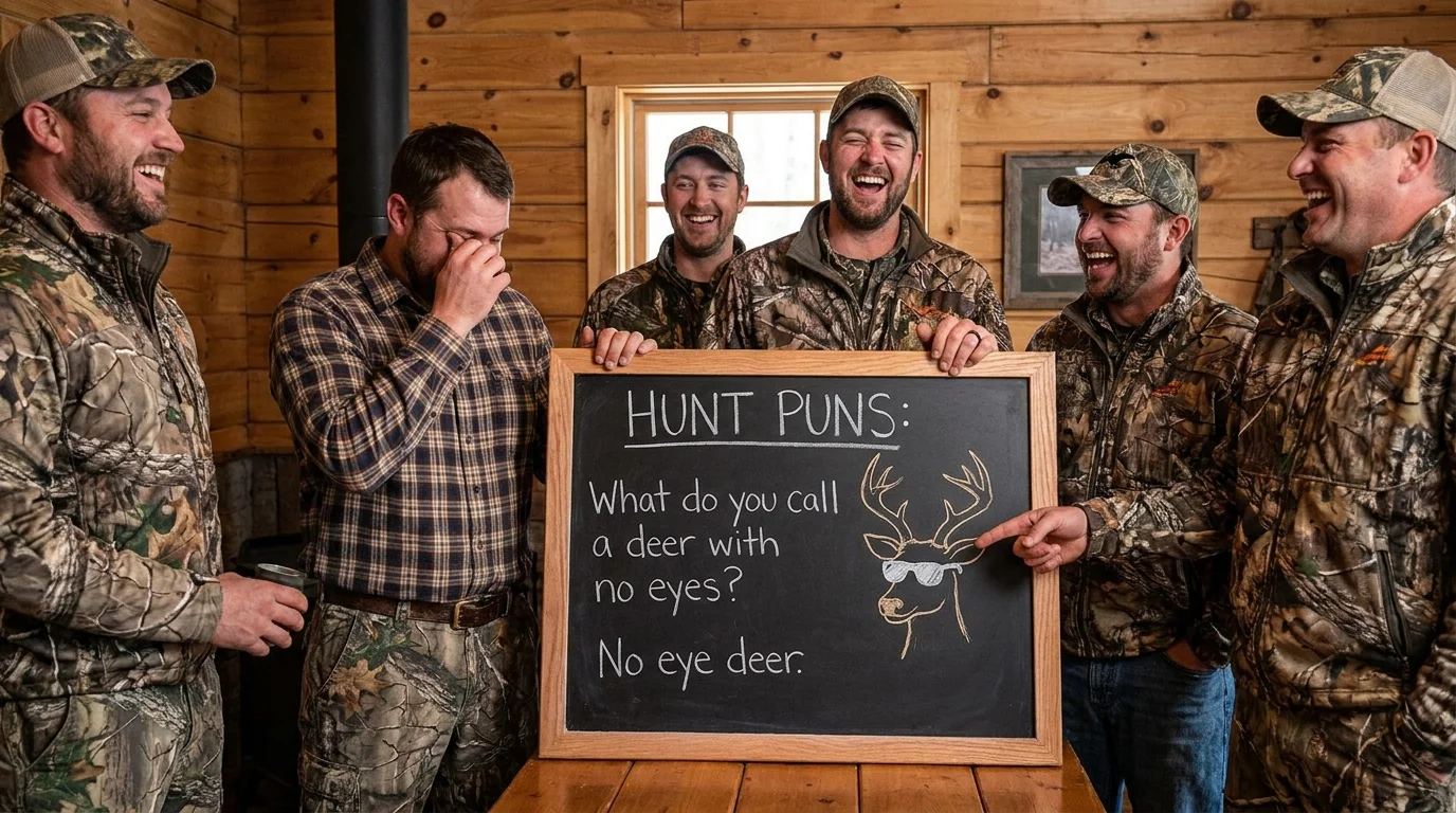 Hunt Puns One Liners