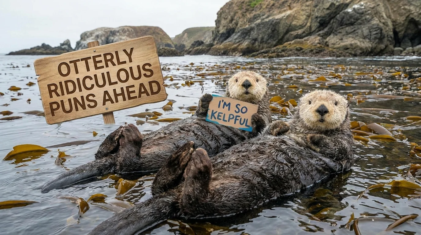 Otter Puns Names
