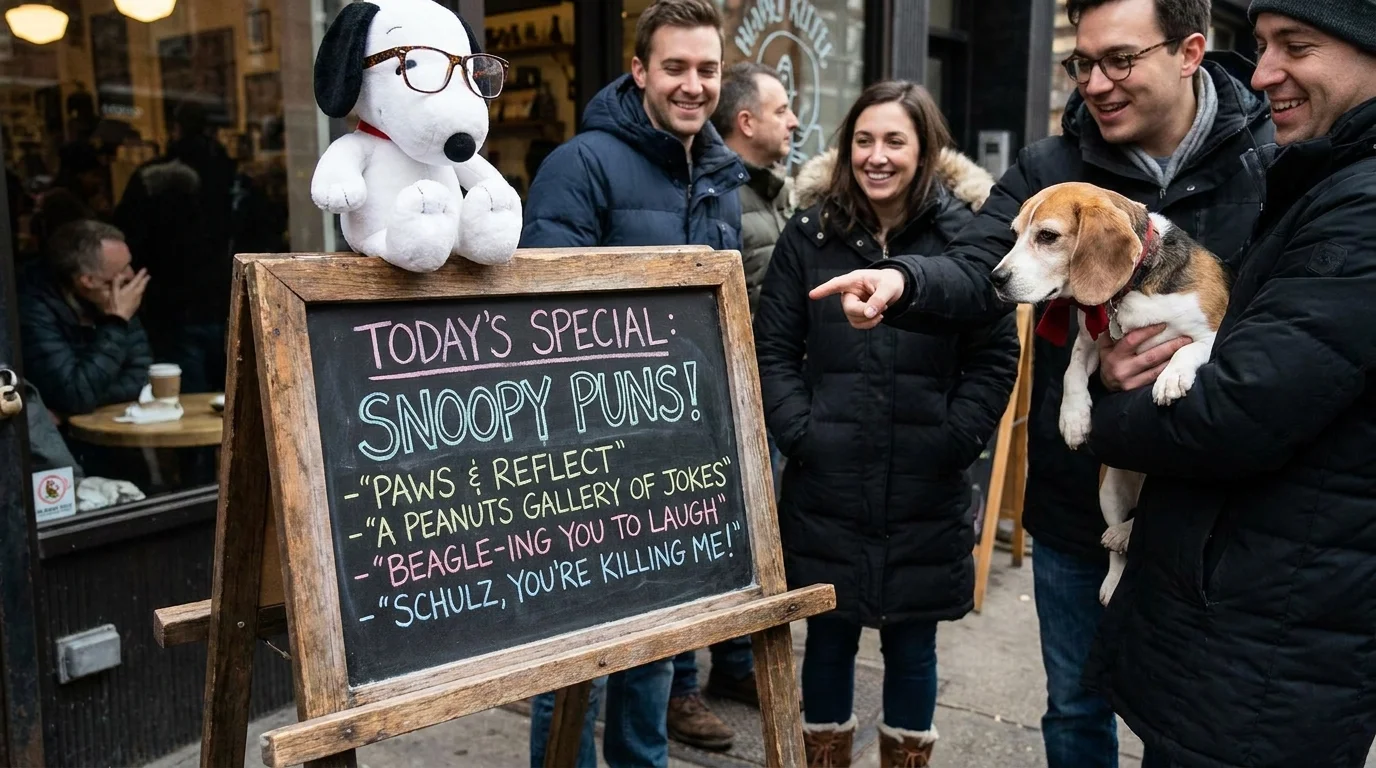 Quick & Short Snoopy Puns for Fast Laughs