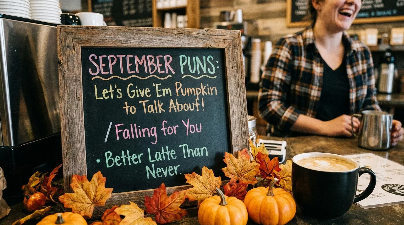 September Puns One Liners