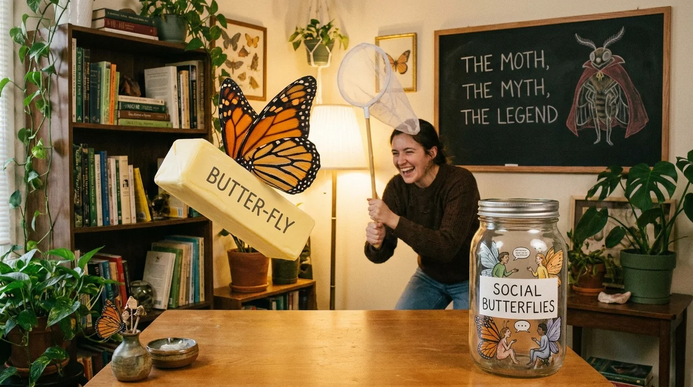 Short Butterfly Puns