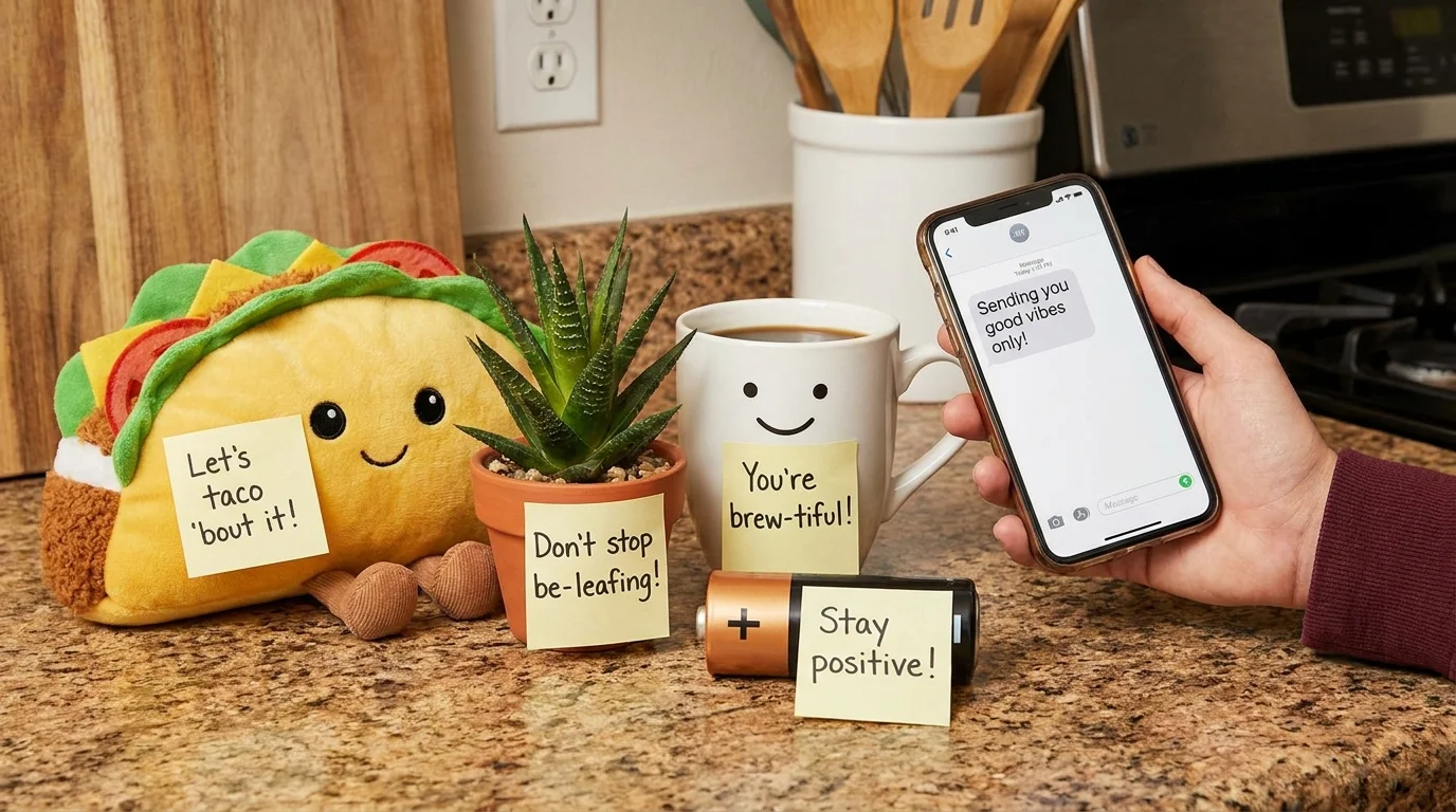 Short Positive Puns