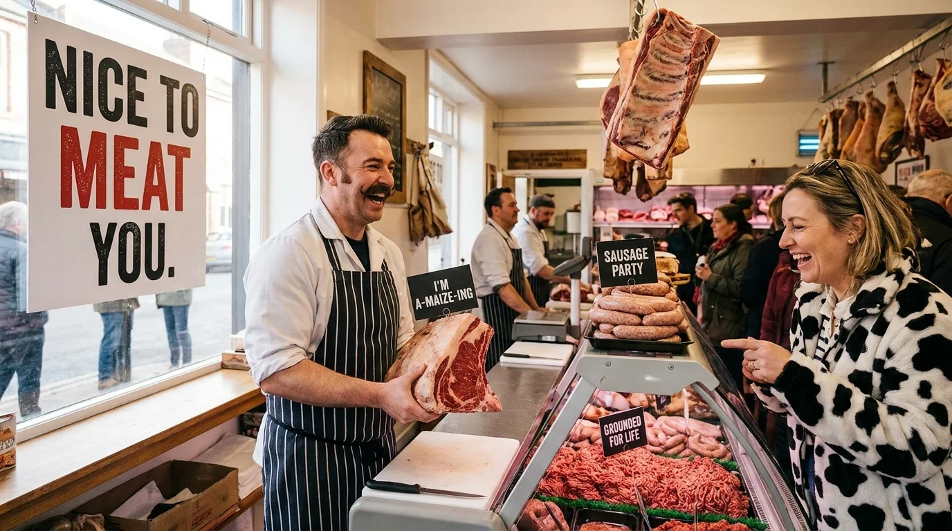 Snappy Meat One-Liner Jokes