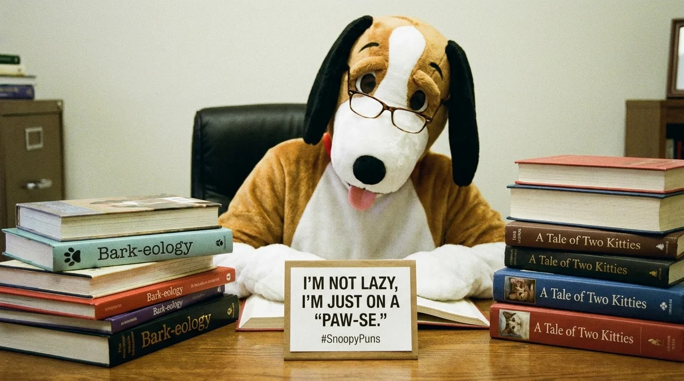 Snoopy Puns One Liners