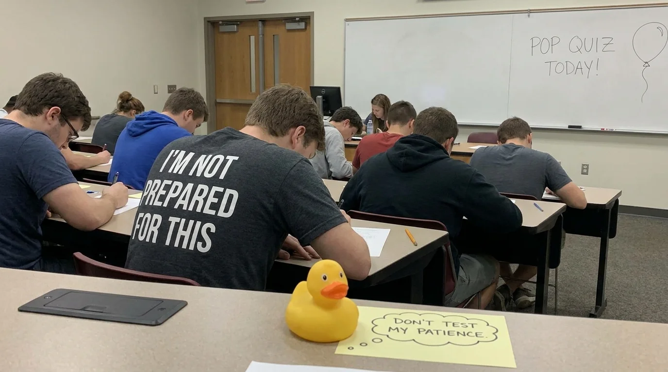 Test Puns One-Liners